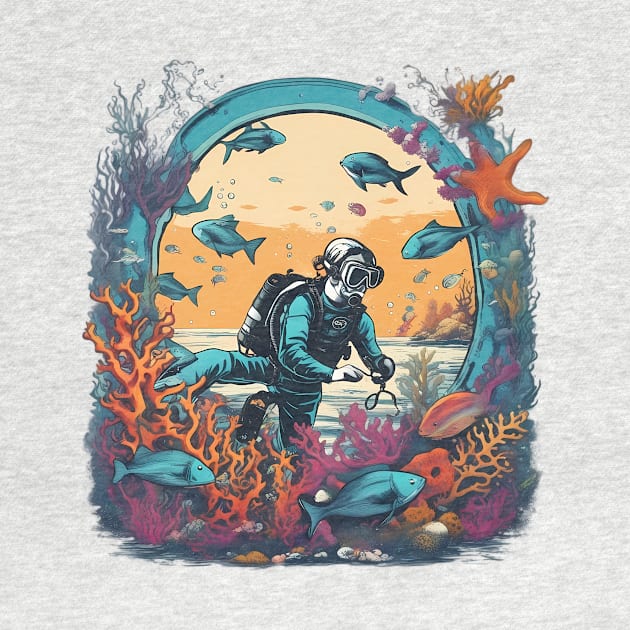 Hawaiian Ocean Dive Summer Colors by trubble